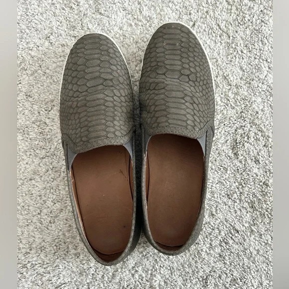 Joie Shoes Snakeskin Leather Joie Kidmore Slip On Shoes Poshmark